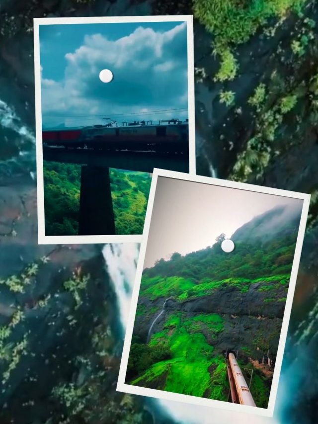 पहाड़ों के मनोरम दृश्य और मॉनसून का नजारा, रेलवे ने शेयर किया Video