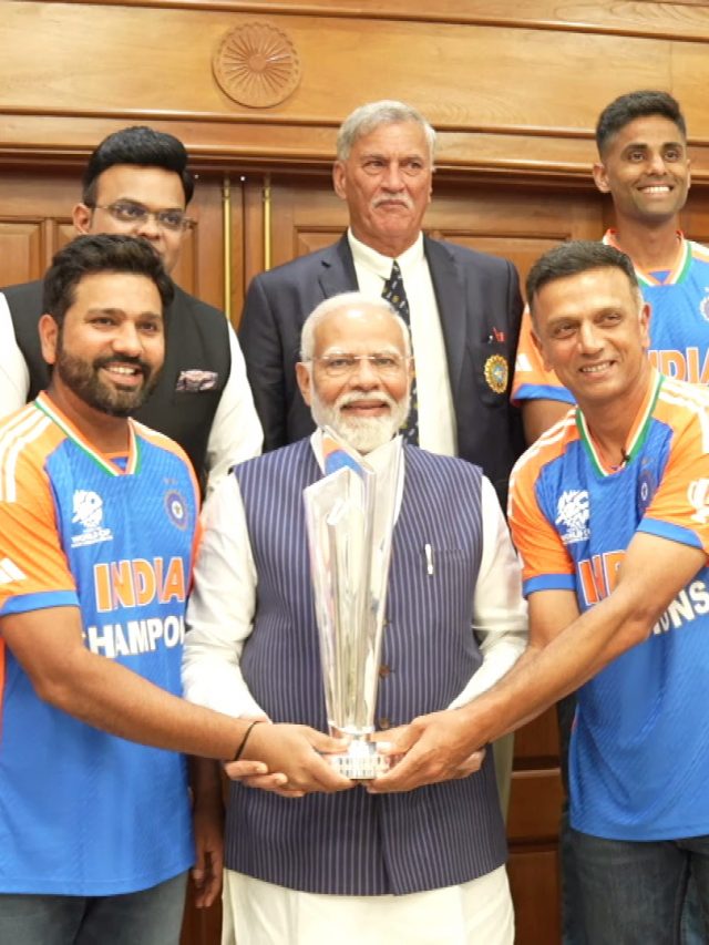 T20 World Cup champions meet PM Modi
